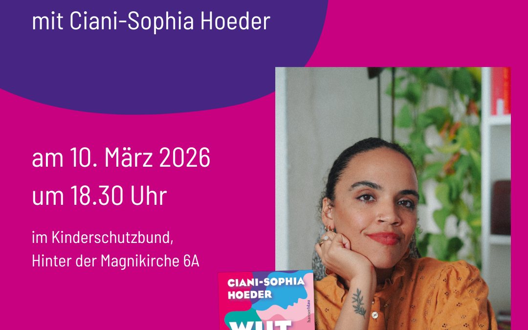 Lesung und Austausch mit Ciana-Sophia Hoeder